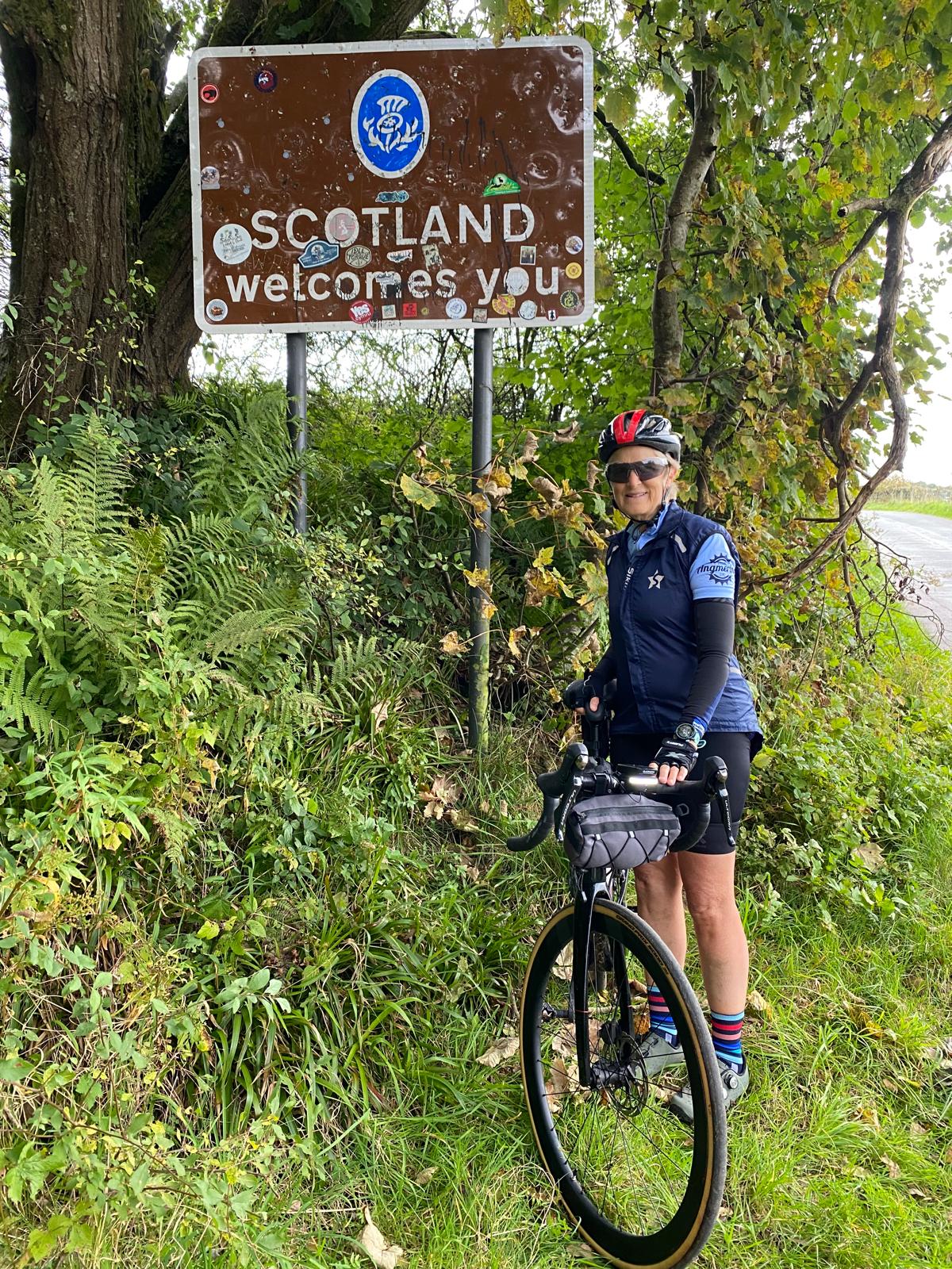 LEJOG Day 13 – Brampton to Innerleithen (Remembering Steve Legg)