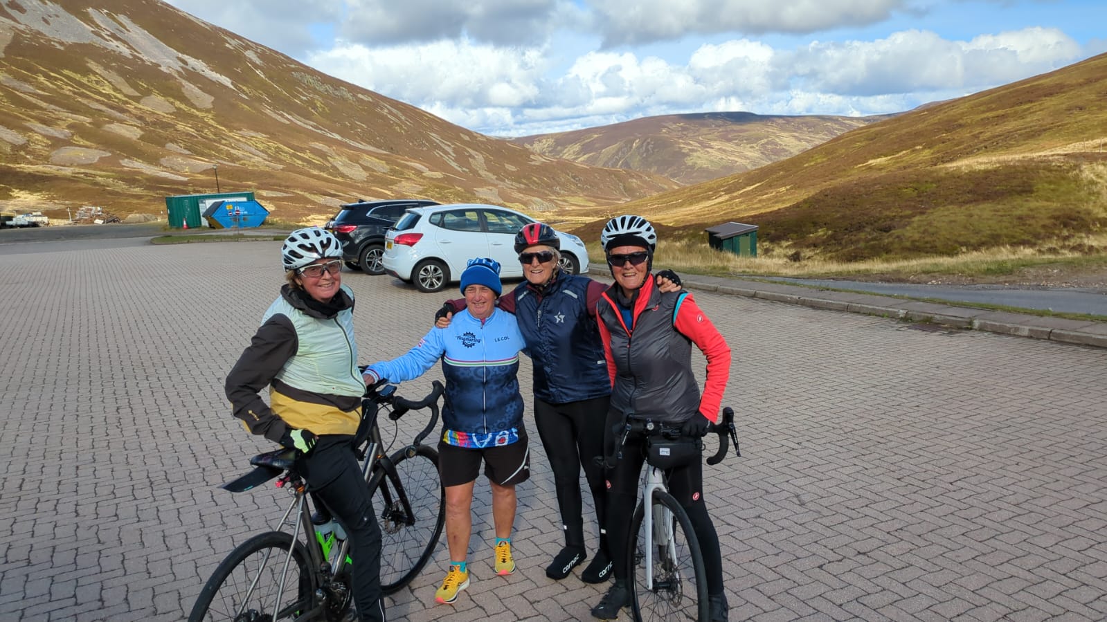 LEJOG Day 16 – Perth to Braemar, Wednesday 25th September 2024 (Remembering Steve Legg)